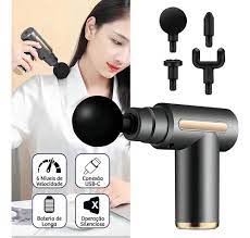 4-in-1 Rechargeable Massage Gun | Deep Tissue Relaxation